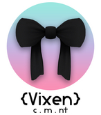 {Vixen} - Kawaii Ribbon - { #13 Black }
