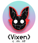 {Vixen} - FURRIES Mask - { #01 Pomegranate }