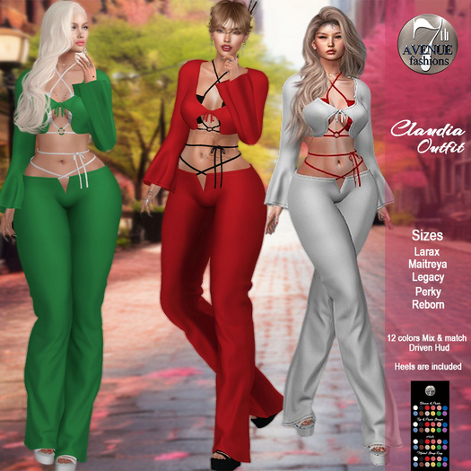 Claudia Outfit FatPack
