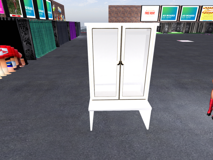 Boxed Closet White