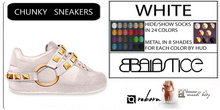 Baiastice_Chunky Sneakers-White
