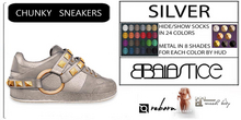 Baiastice_Chunky Sneakers-Silver