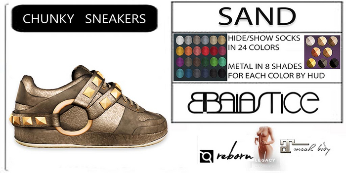 Baiastice_Chunky Sneakers-Sand