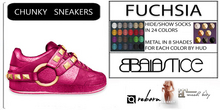 Baiastice_Chunky Sneakers-Fuchsia