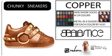 Baiastice_Chunky Sneakers-Copper