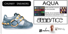 Baiastice_Chunky Sneakers-Aqua