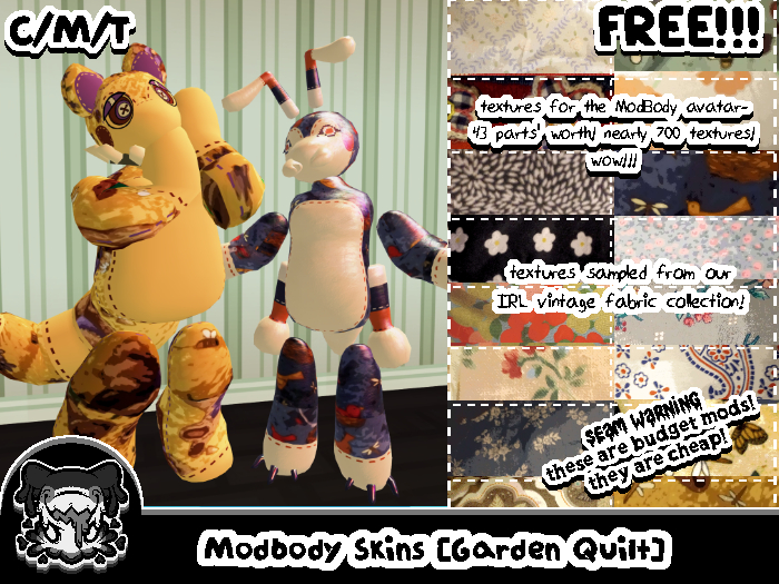 [SKIN_SYN] ModBody Skins [Garden Quilt]