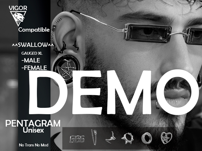 V. PENTAGRAM Set ^^Swallow Gauged XL DEMO