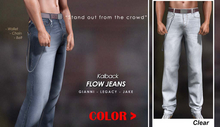 <Kalback> Flow Jeans Clear