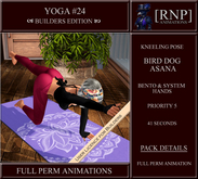 [RNP] Yoga #24 Bird Dog Full Perm BENTO Yoga animation