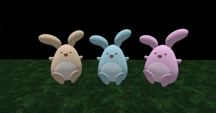 Fat & Cute Easter Bunny Pack