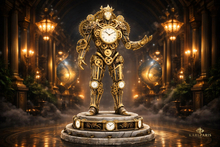 Steampunk Time Guardian – Clockwork Statue