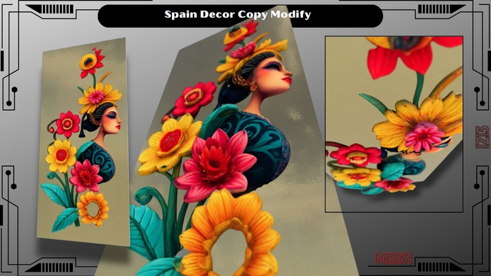 Spain Decor Copy Modify PBR