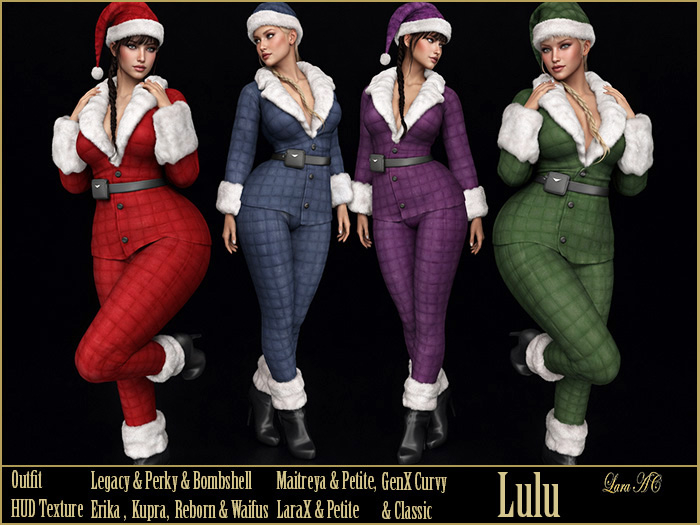  Lara AC Outfit CHRISTMAS LULU