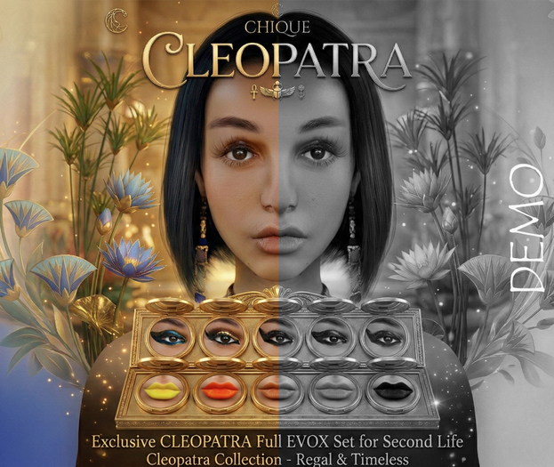 CHIQUE - DEMO Cleopatra Full Set Skin, Shape, Make Up [EvoX]
