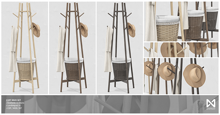 Youneed - Coat Rack Set