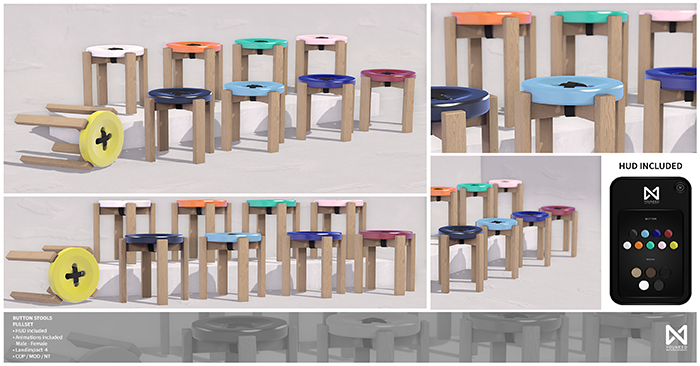 Youneed - Button Stool