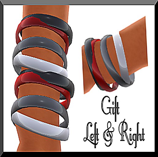 Amour Fashion - Red Bangle Bracelets