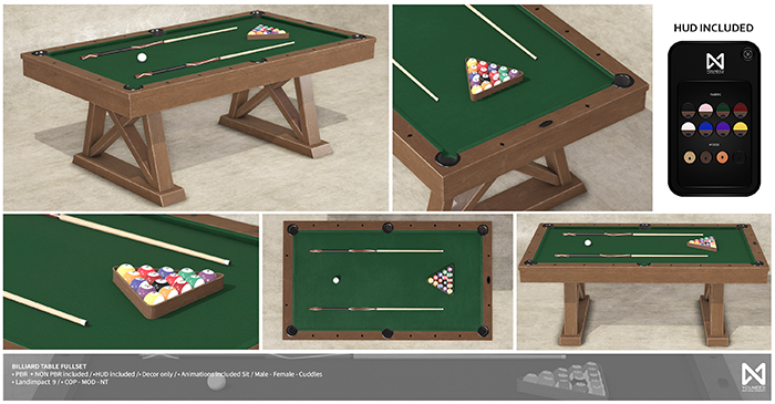 Younned - Billiard table