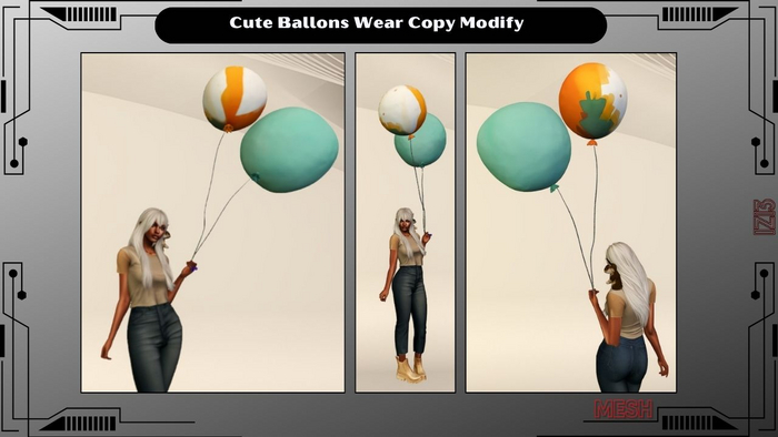 Cute Ballons Wear Copy Modify