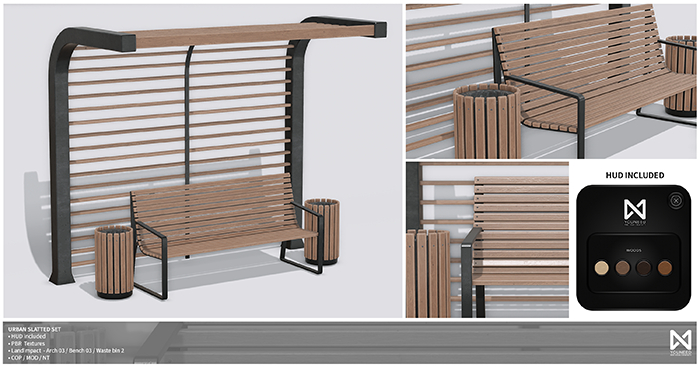 Youneed - Urban Slatted set