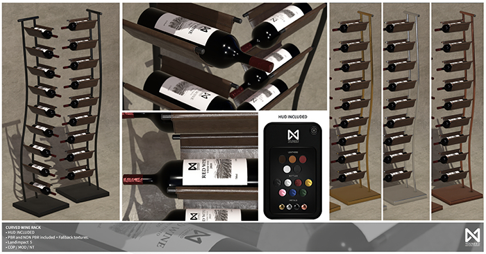 Youneed - Curved wine rack