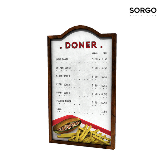 * SORGO - Kebab Menu