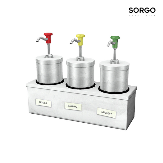 * SORGO - Kebab SaucePumps