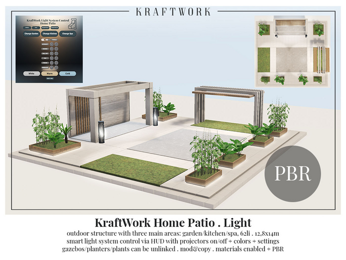 KraftWork Home Patio Light (Add Me)