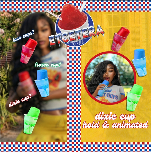 etc - dixie cup - set.