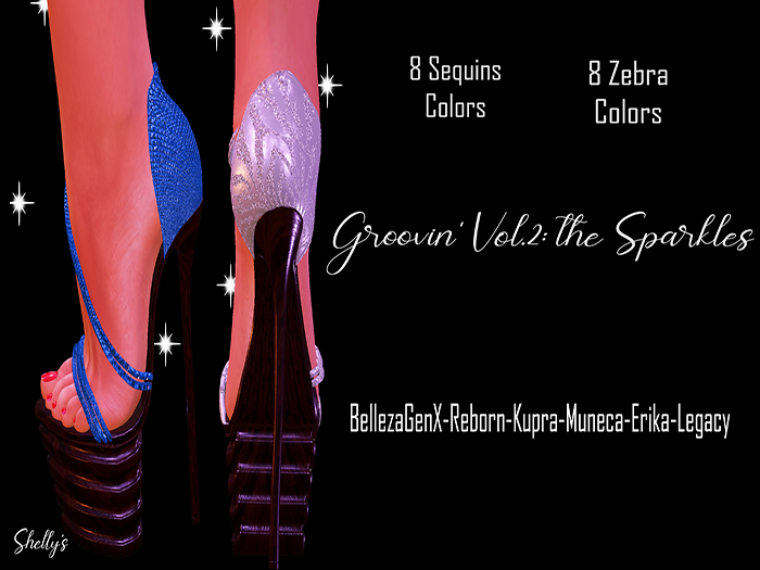 Groovin_heels VOL. 2 sparkles