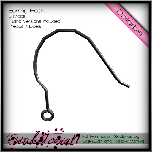 the Sculptorian - Earring Hook Dollarbie