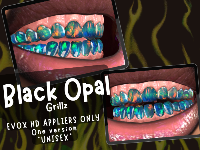 BLACK OPAL GRILLZ