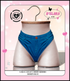 D'ELARA #6 SET SHORTS BLUE