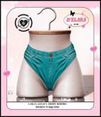 D'ELARA #6 SET SHORTS TURQUOISE