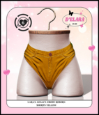 D'ELARA #6 SET SHORTS YELLOW