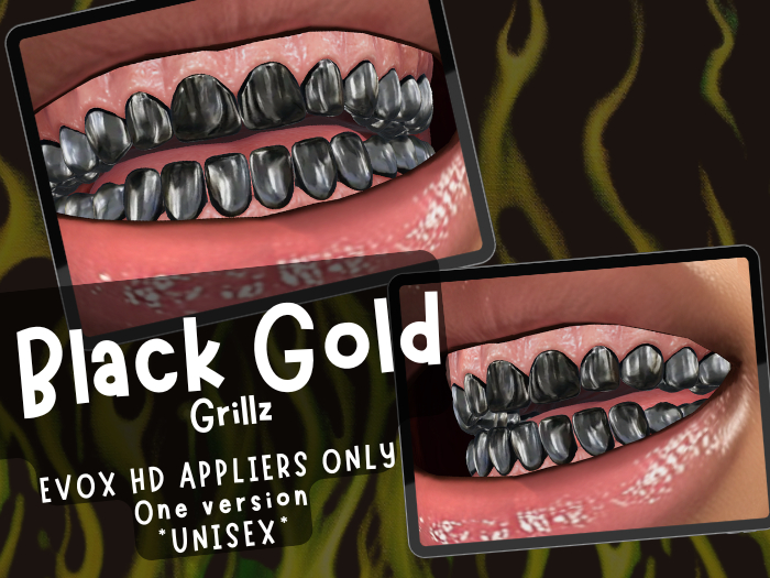 BLACK GOLD GRILLZ