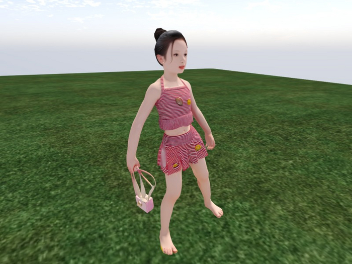 TM Girl Britney - FP - Full Permissions - 3D Person