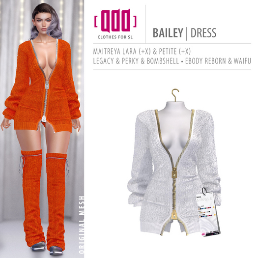 [ADD] Bailey Dress - White