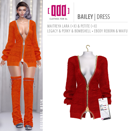 [ADD] Bailey Dress - Red