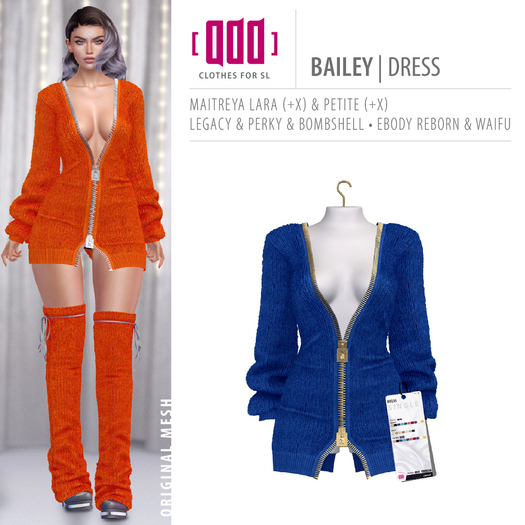 [ADD] Bailey Dress - Blue