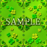 [ St Patricks Day Fabric Seamless 01 ] D
