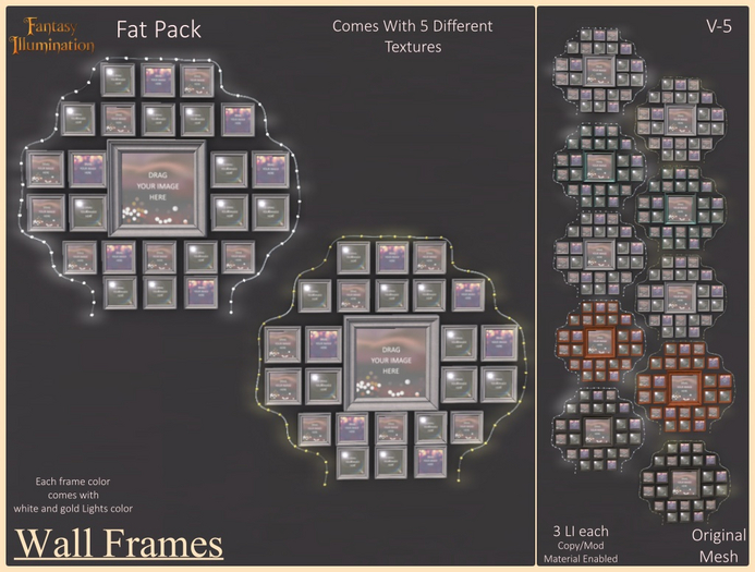 wall frames v-5 FatPack 