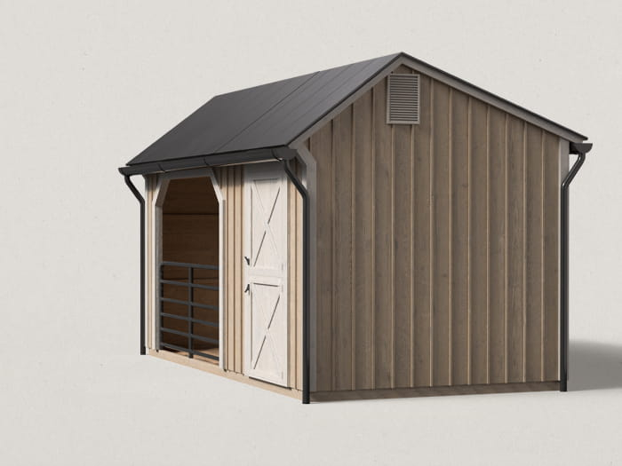 Nutmeg. Estate Run-In Shed Single / add me