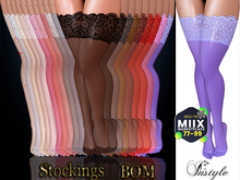PROMOTION!! InStyle - Stockings BOM - Purple