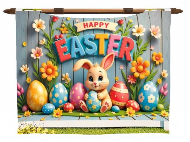 Easter Bunny Banner