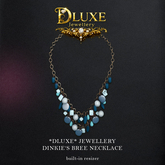 *DLUXE* DINKIE'S BREE NECKLACE* blue