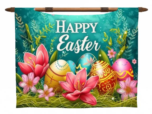 Happy Easter Banner