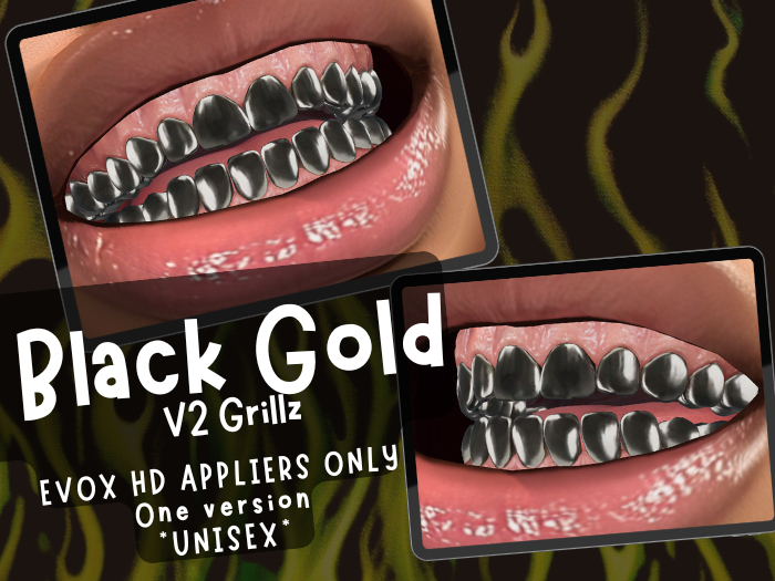 BLACK GOLD V2 GRILLZ