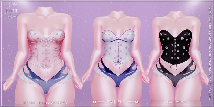 Elune. Sami Top - pack 8